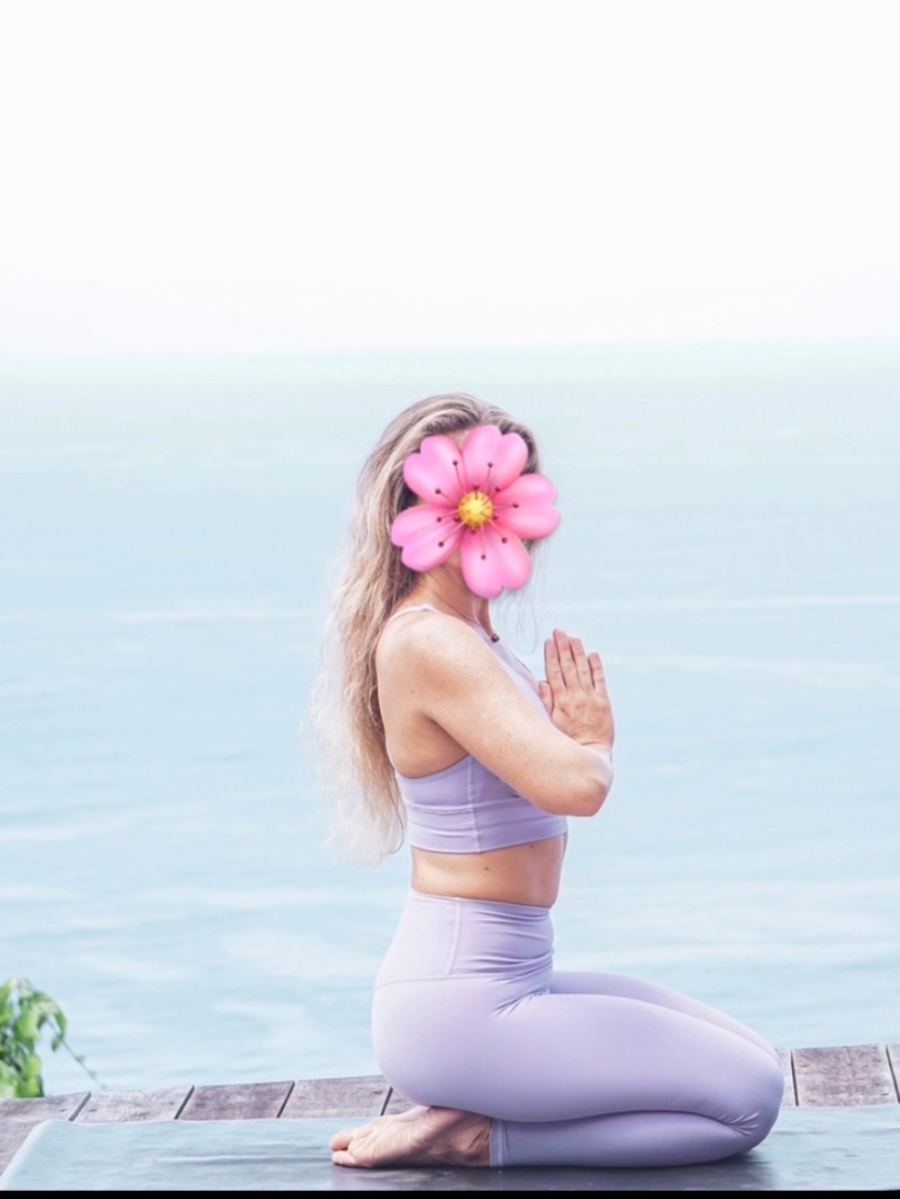 Yoga set - lavender - S/M
